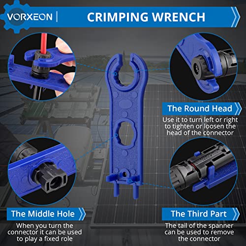 VORXEON Set di Pinze Crimpatrici Solari per