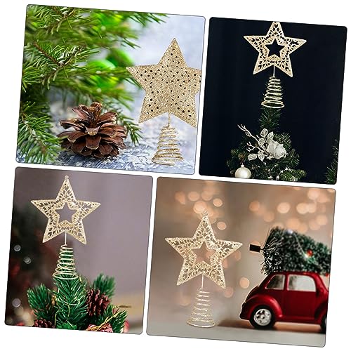 Decoración de Halloween estrellas del árbol de Navidad en pack versátil de seis piezas 7