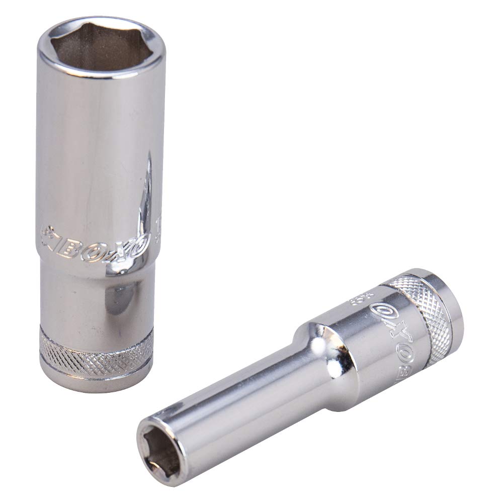 Boxo 1/4" Drive 6 Point Deep Socket 8Mm