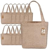 Large Quantity: you will receive 24 mini burlap gift bags with 50 kraft paper tags and hemp rope, which can meet your needs for daily and party use; The design adds a touch of rustic elegance to any gift and will decorate your gift in beautiful style...