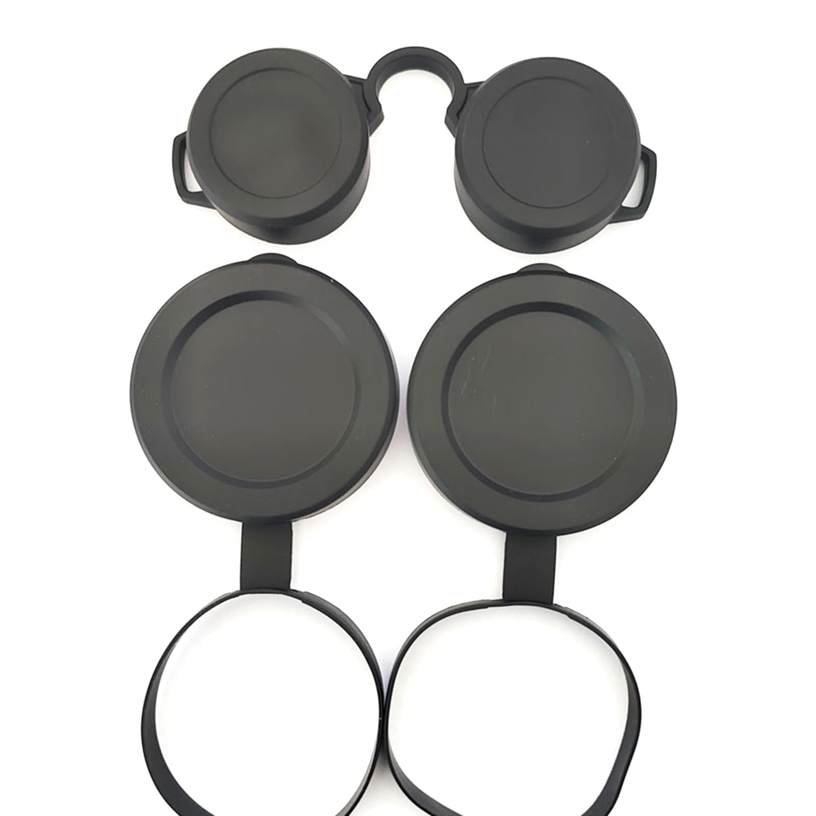 Avejjbaey Durability Silicone Lens Caps Flexible Lens Covers 42mm-45mm For Binocular/Monocular Objective Lens Caps Eyepiece Covers