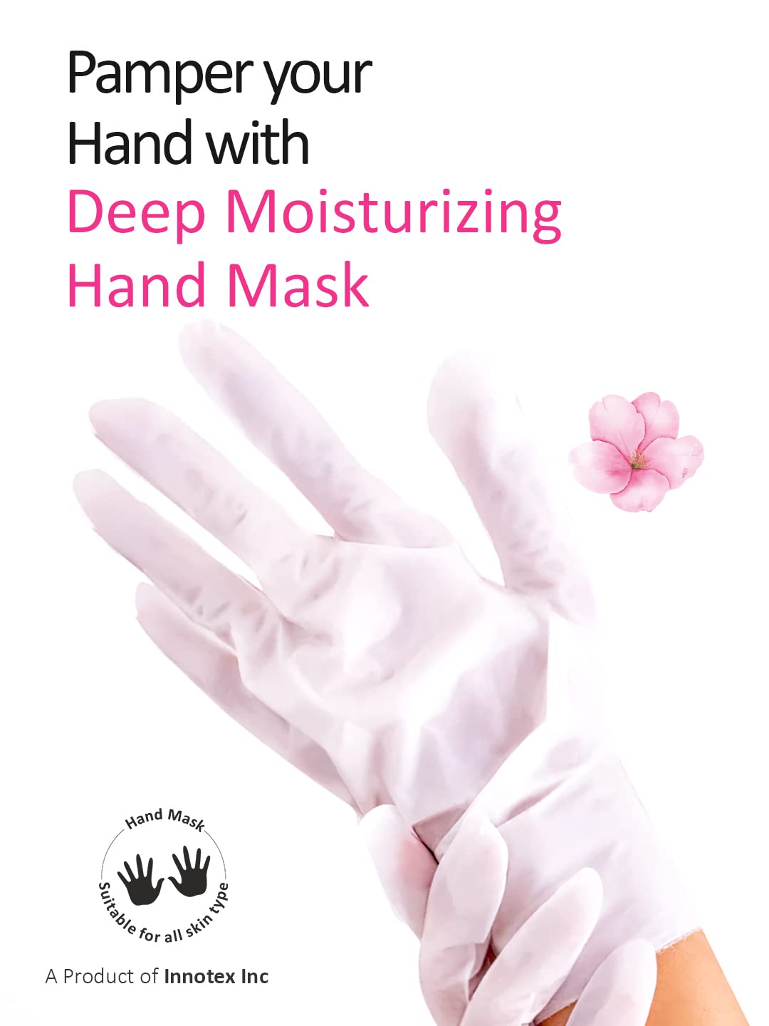 Masking Hand Mask for Deep Moisturising, Hydration & Nourishment, Remove dull, dry skin, Softens nails and cuticles, Hand Mask for Soft and Silky Hands each 20g (pack of 2) 4