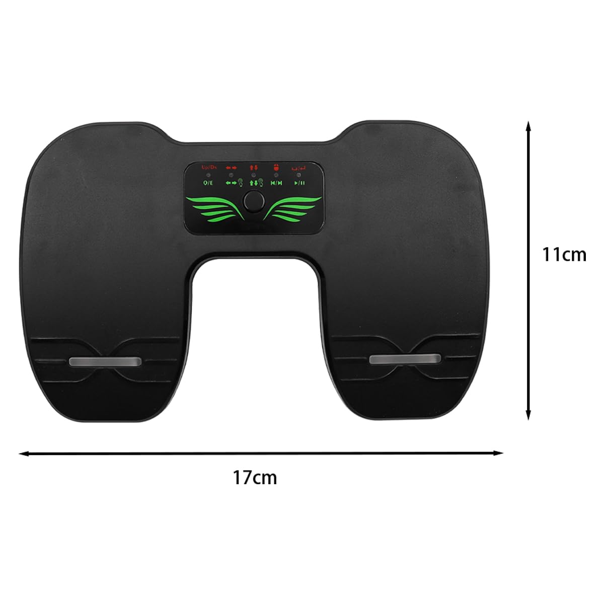 Bluetooth Page Turner Pedal de Guitarra inalámbrico para partituras Page Turner Interruptor de pie Recargable USB para partituras Videojuegos Ebook