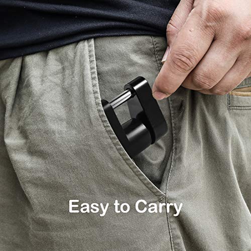 2021 Traverse Trailer Hitch Coupler Lock | 1/4-in Pin | Chrome | 2.5-in Latch Span