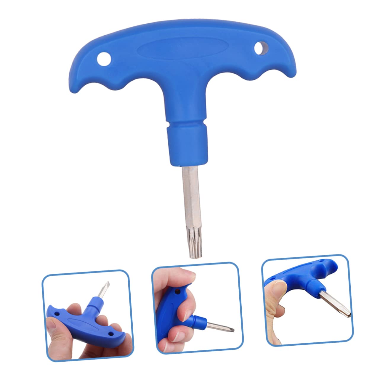 Toyvian 5 Sätze Golf Wrench T Form Tragbarer Schraubenschlüssel Für Golfschläger Reparatur Universelles Werkzeug Für Golfer Hochwertiges Und Langlebiges Golfzubehör 2 Stücke * 5