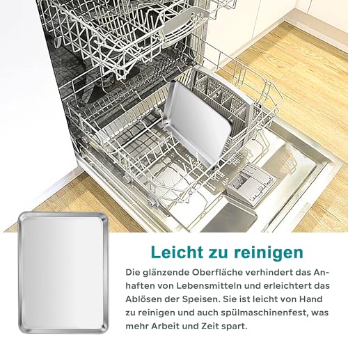 Plaque de cuisson rectangulaire Homikit structure renforcée 40x30 - 6