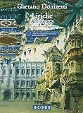 Gaetano Donizetti-Liriche - Art Songs-Voice and Piano-BOOK