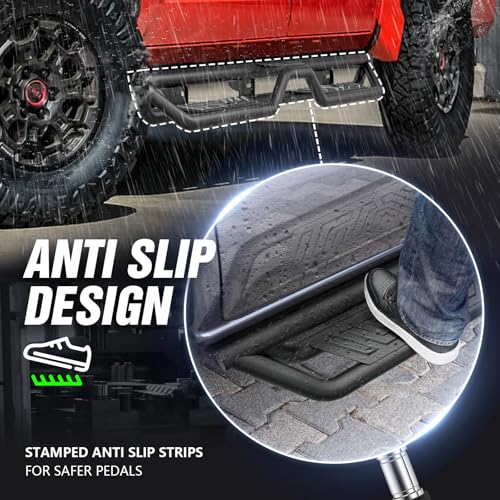Estribos laterales para Toyota Tundra doble cabina miniatura 6