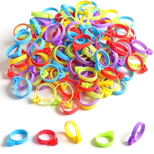 120 PCS Icing Bag Ties, Silicone Pastry Bag Ties Reusable Piping Bags Tie Decoration Bags Clips for Cookies Cupcakes Pastry Baking Supplies Seal (5 Colors)