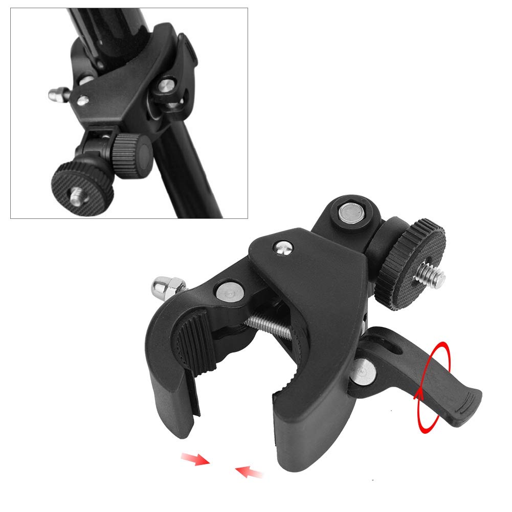 MagiDeal Morsetto Supporto Clip da Manubrio Moto Bicicletta per Gopro