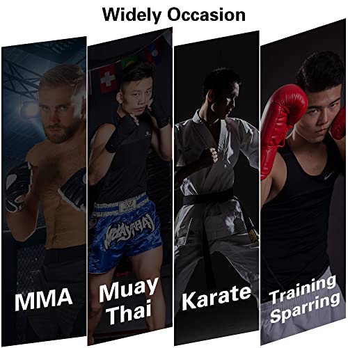 Wesing Boxing Hand Wraps 180 Inch Hand Wraps For Boxing Gloves Men Women Wrist Wraps With Thumb Loop Bandages For Muay Thai Mma Kickboxing And Other Martial Arts(Black) #TOP6
