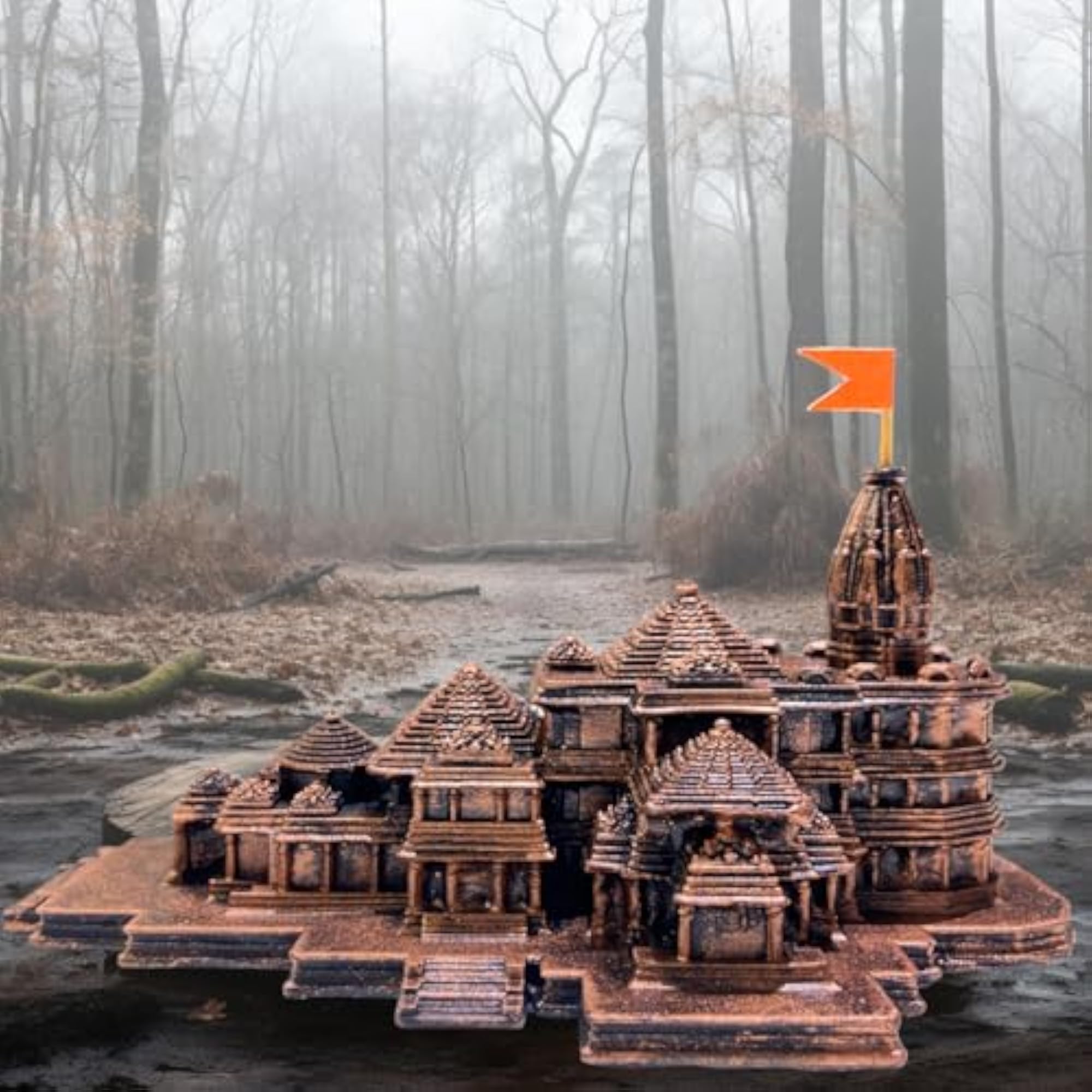 Shree Ram Mandir Ayodhya Model 3D Replica