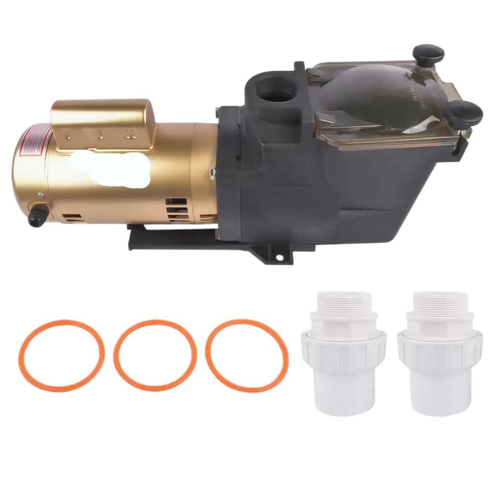 Ogbtkizp Onecolor Pool Pump Motor Compatible With Hayward W3sp2607x10 Super Pump 1 Single Speed 115/230V