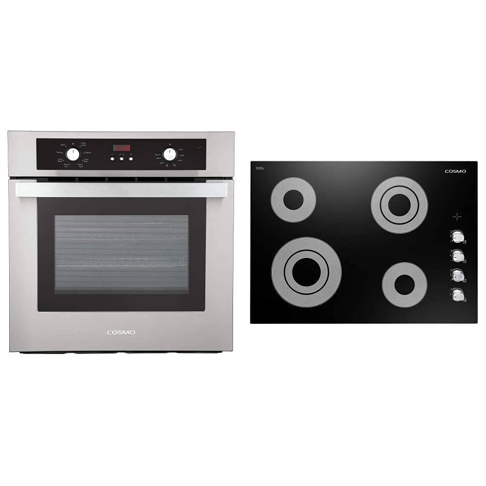 COSMO C51EIX Electric BuiltIn Wall Oven, in Stainless Steel, 24 inch