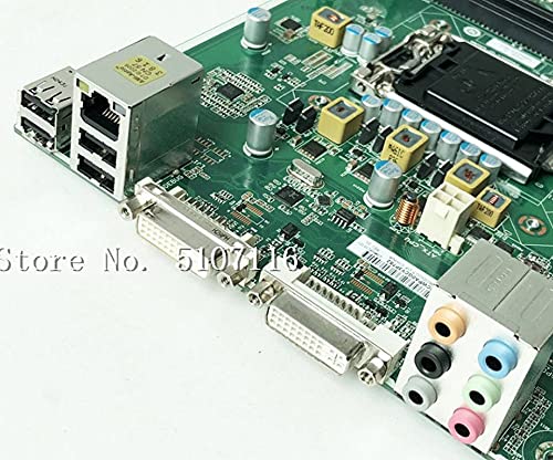 Rear I/O panel of the NovaNic H-JOSHUA-H61-uATX motherboard