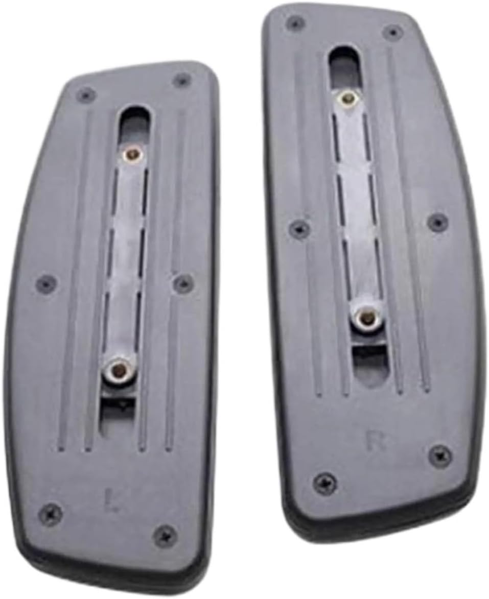 Replacement Armrest Arm Pads with Mounting Hole Easy Resistant Desk Chair Parts(TPU Sliding Mount)