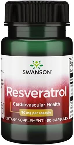 Swanson Resveratrol 50 50 Miligramos 30 Cápsulas