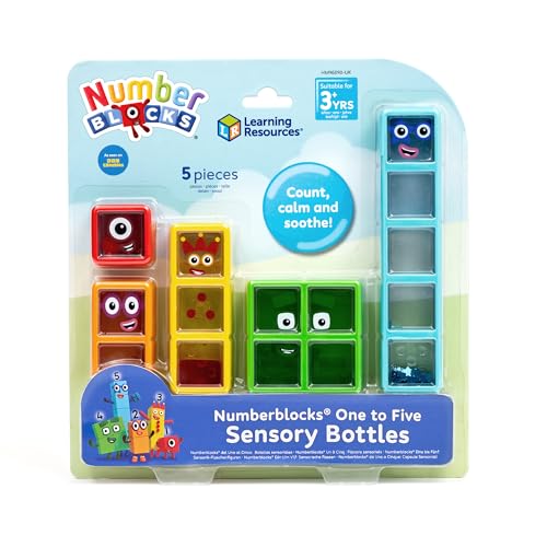 Learning Resources Numberblocks One To Five Sensory Bottles Ages 3+