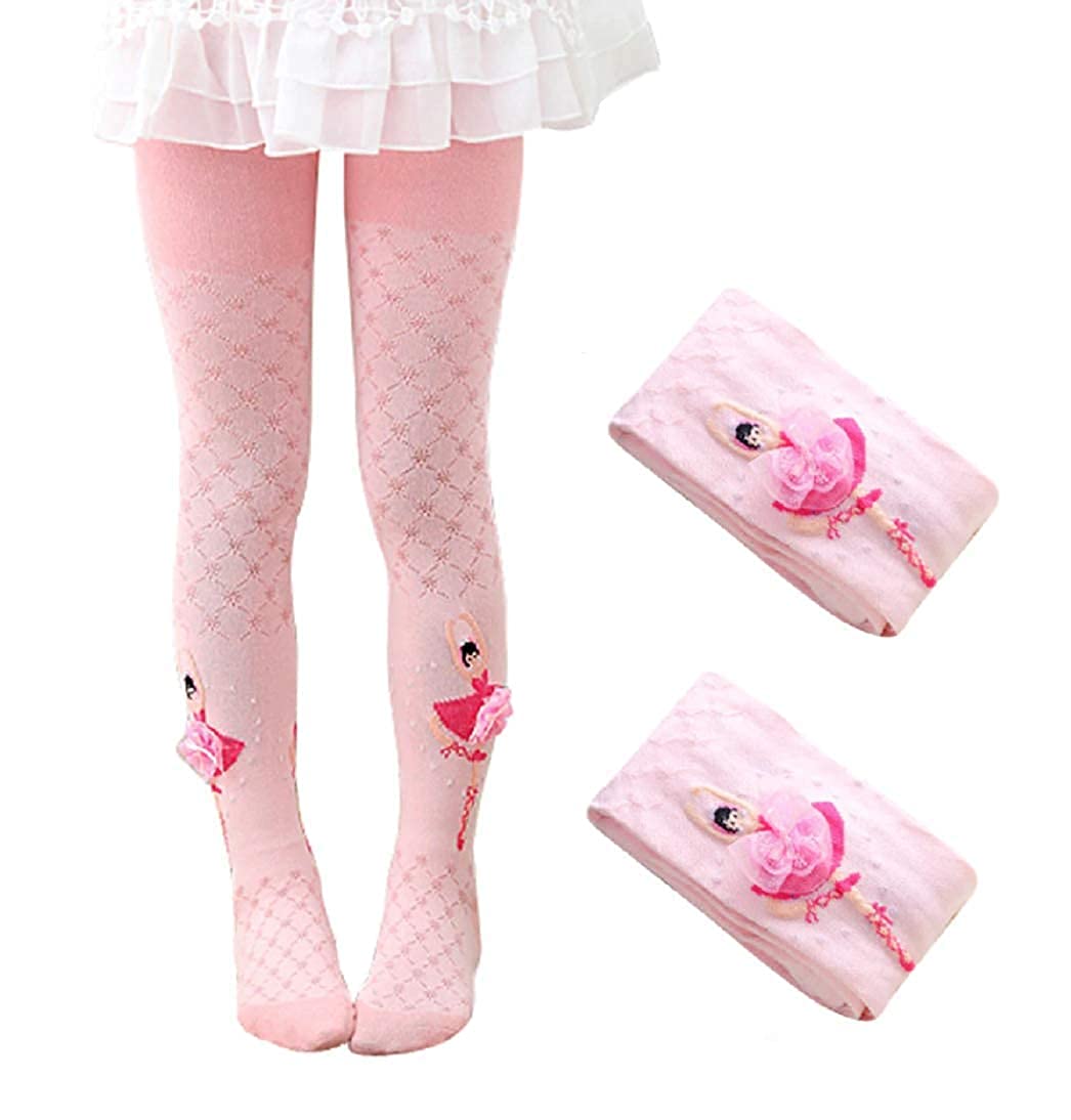 El Regalo Kids Girls Baby Ballet Dance Princess Tights Stockings Pantyhose | 1 pair | Princess Cotton Legging Stocking Pants Socks