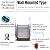 12 Steps Attic Access Ladder - Wall Mounted Alloy Attic Steps Pull Down - Folding Retractable Loft Ladder with Armrests for Home Building Supplies