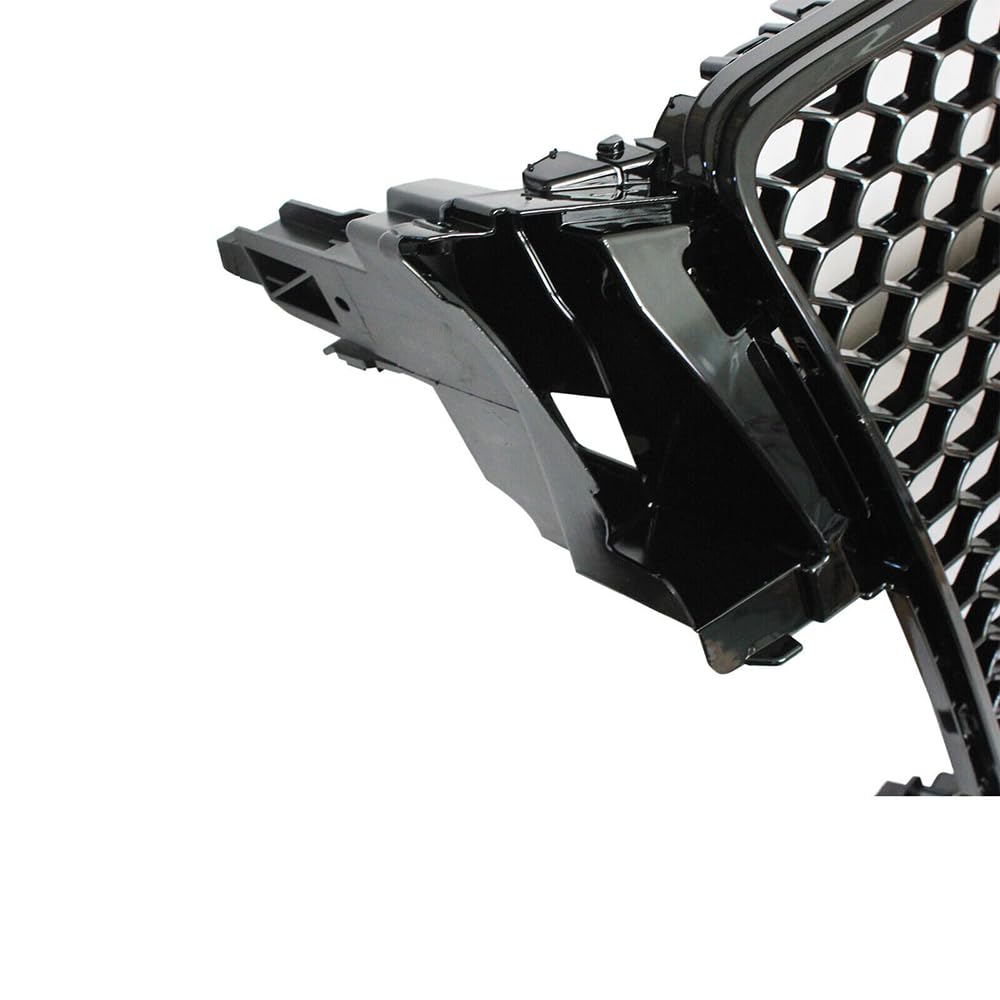 Coche Rejillas Frontales de Radiador para Audi A4/A5 B8 2008 2009 2010 2011 2012, Parrilla Calandra Delantera Cubierta Malla Parachoque Piezas Embellecedores,A5