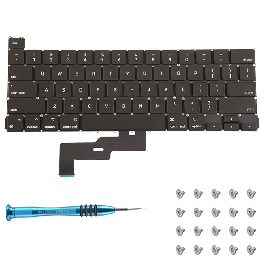 Amazon.com: Willhom Keyboard with Screws and Screwdriver Kit