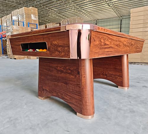 Image of RUP 8ft American Pool Table | Auto Ball Return System | Premium Billiards Cloth | Heavy Duty 147 kg MDF Frame | Smooth Metal Corners | Complete Accessories Included