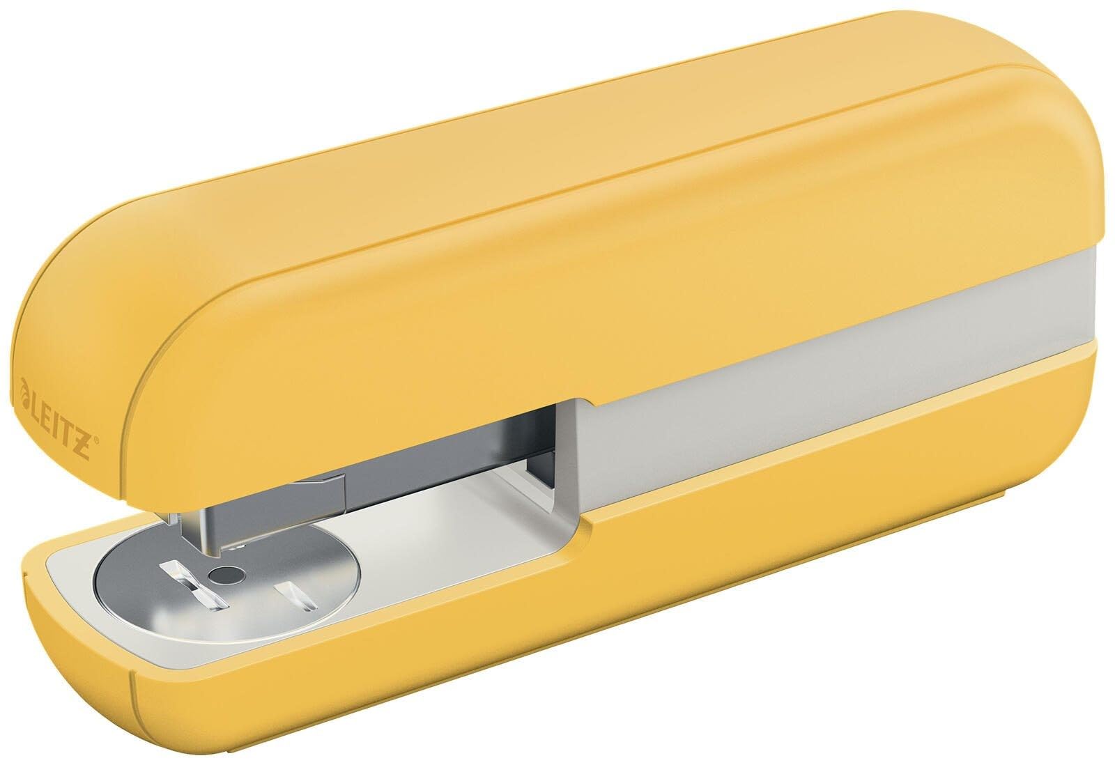 Leitz Stapler, 30 Sheet Capacity, Cosy Range, Warm Yellow, 55670019