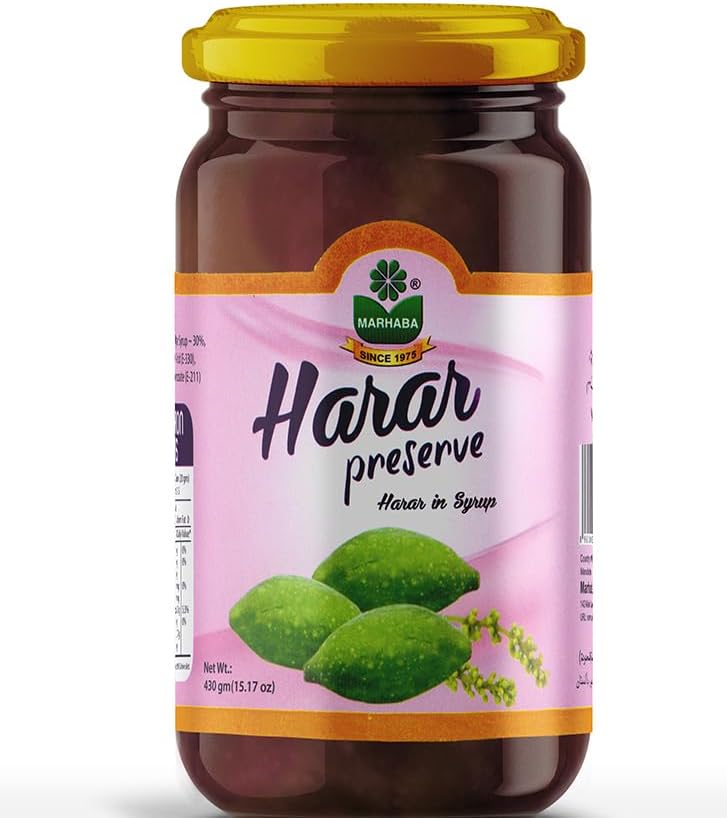 Harar Murabba 430g – Traditional Herbal Fruit Preserve | Supports Digestion & Wellness | Packed in Glass Jar