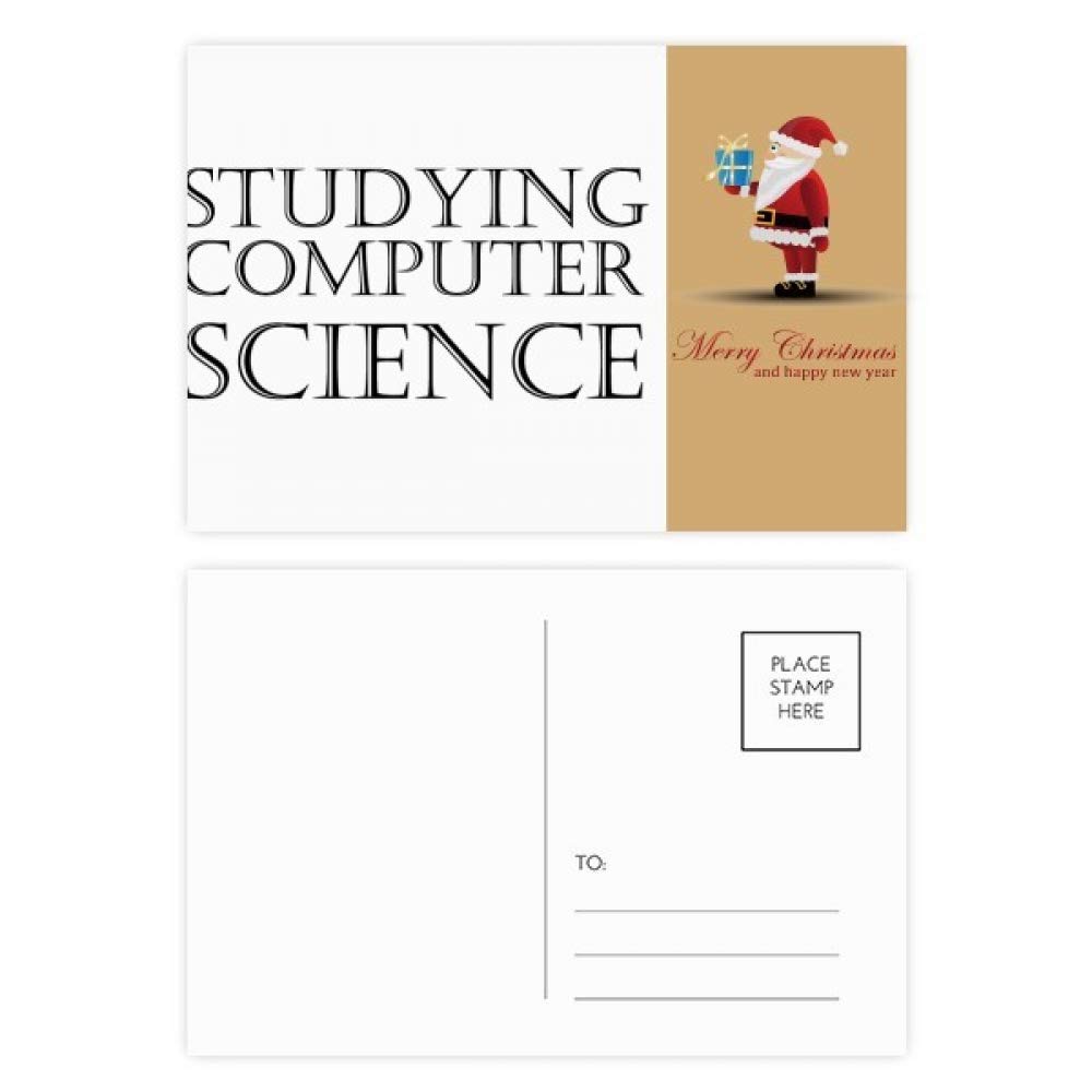 Cartes postales informatique Père Noël le cadeau idéal pour étudiants en sciences