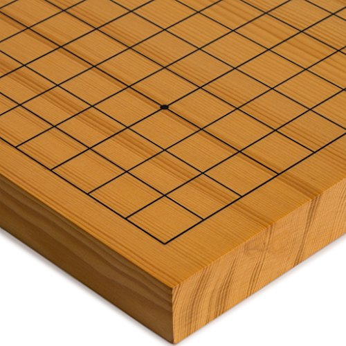 Yellow Mountain Imports Shin Kaya 1.2-Inch Reversible 19x19 / 13x13 Go Game Board (Goban)