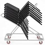 DaisyInner Stacking Chair Dolly for Music Chair, Heavy Duty Iron Cart