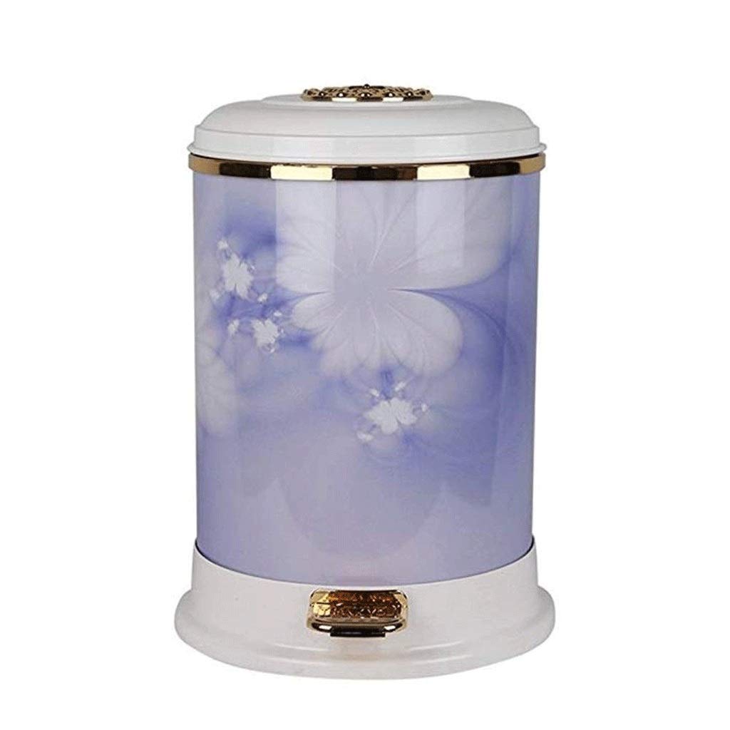 Products Top Trash Receptacle with Liner, Gallon Capacity, Hands-Free Disposal, Styling