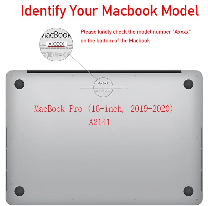 Coque MacBook Pro 16 A2141 anti-dérapante pour le bureau