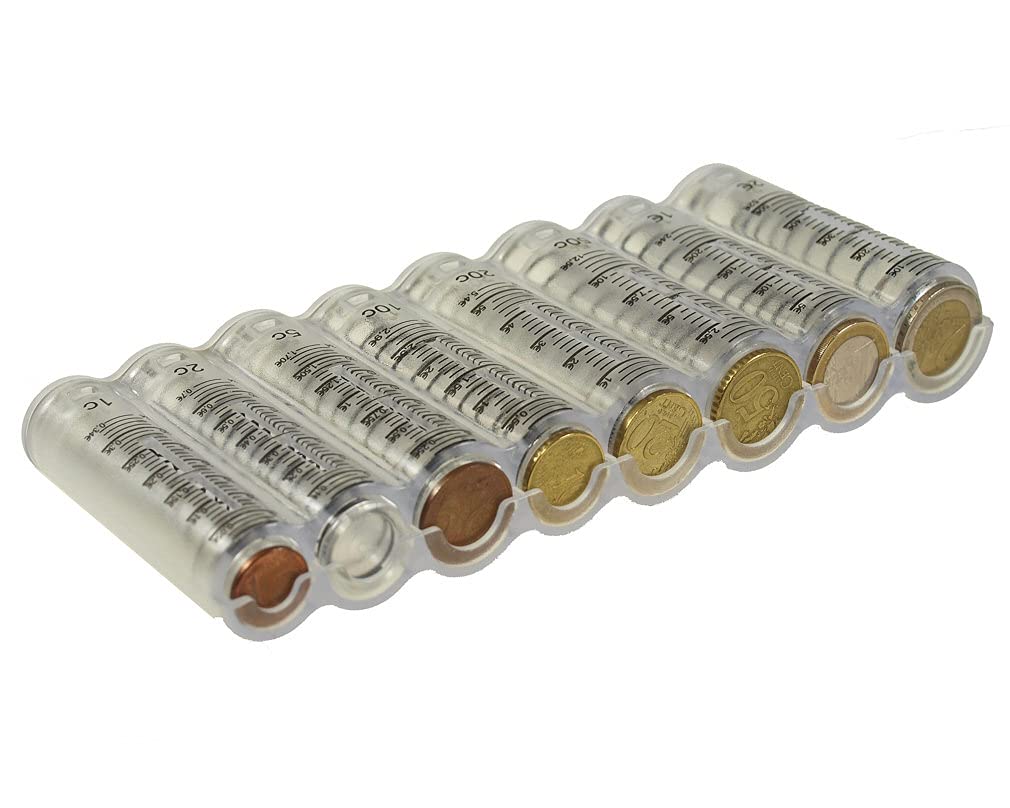 머니 체인저 380-05B 투명 도체 지갑 저울용. 저금통이나 케이터링용 저금통 동전. 동전 분류기에서 원하는 유로 동전을 즉시  찾아보세요.-Freehip.co.kr