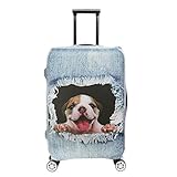 Luggage Cover Protective SINOKAL 3D Suitcase Protector Covers with Zipper for Travel 20 24 26 28 29 30 31 inch (Only Cover)