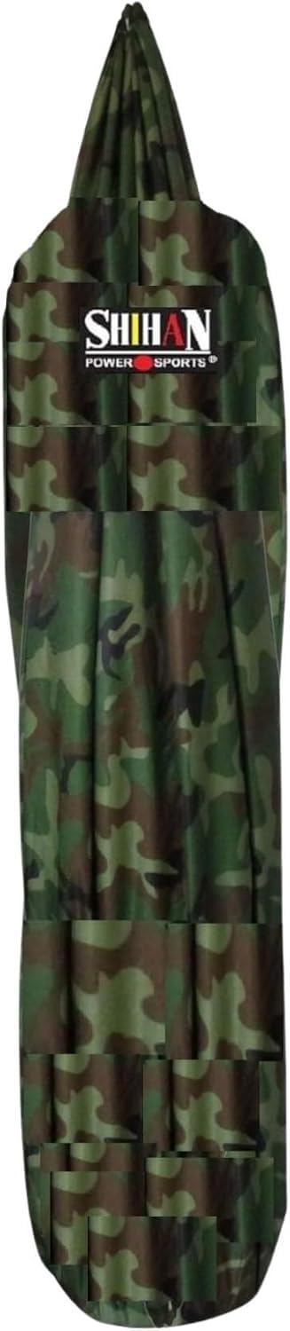 SHIHAN POWER SPORTS Boxing Bag Cover Camo Waterproof 3-4ft x 24in Diameter for Punching Bag Protection, Ideal for Freestanding Bags