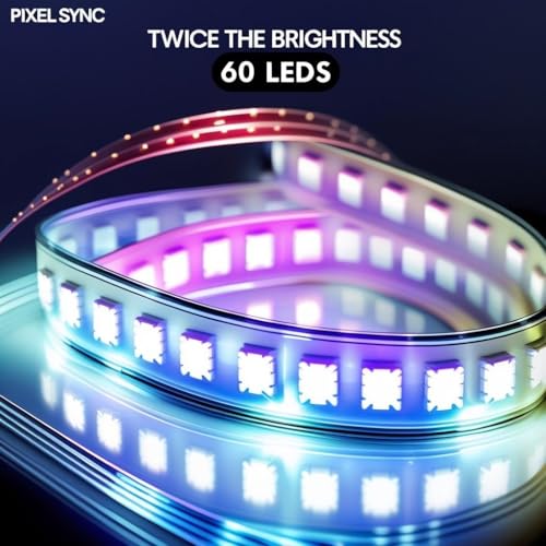 Image of RGB LED Strip Light 5M | 5050 SMD | 60 LEDs /M | 12V Plug & Play Kit with 24-Key IR Remote | Color Changing LED Lights for Room, Gaming Setup, TV, Home Decor(IR - Remote ONLY)
