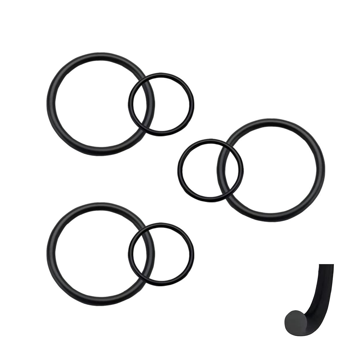 Traxxas 4865 Rear Drive Belt, Nitro 4-Tec 3.3, 345-Pack