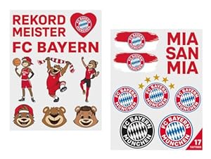 FC Bayern München Fan-Tattoos 2er Set