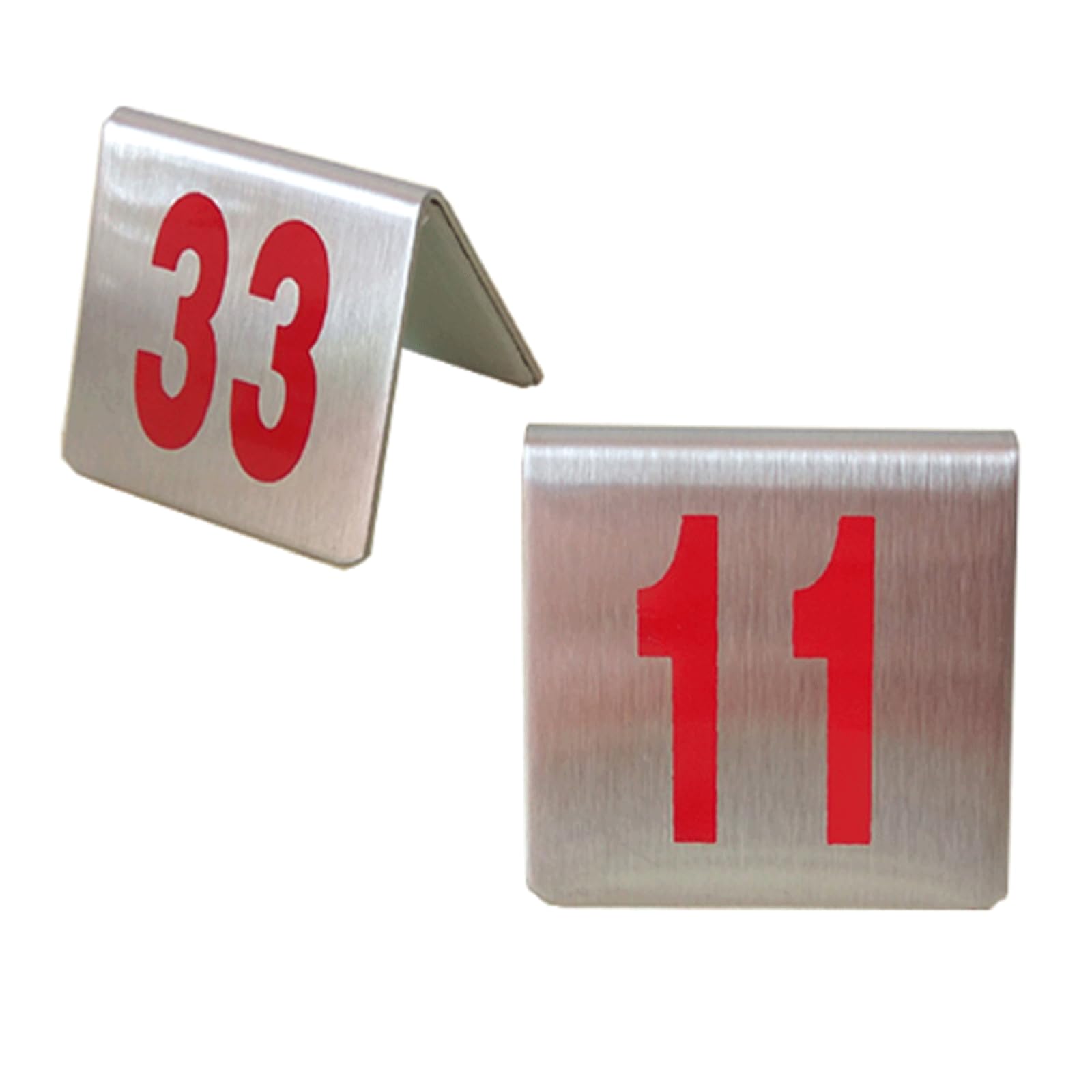 Tarjetas de Mesa de Restaurante de Metal, Soporte para menú de Mesa, Soporte para números, Soporte poporte para Tarjetas de Mesa, Sentarse, señal de Comida, Etiqueta para Notas