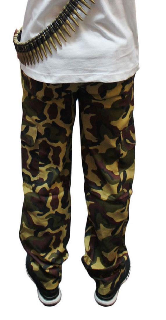 Zeetaq Children Kids Camouflage Trousers Camouflage Military Army Cargo Armed Forces Pants Age 5-13 Years