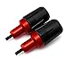 MOWOK Frame Sliders Fit for Kawasaki Ninja ZX6R ZX-6R ZX 636 2019 2020 2021 2022 2023 Motorcycle Accessories Crash Protection pad Falling Protector Frame Sliders (Red)