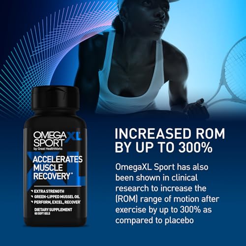OmegaXL Sport Muscle Recovery Supplement