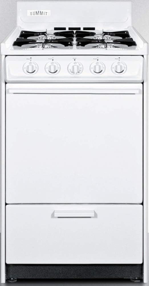Summit WNM110P Kitchen Cooking Range, White