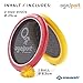 Schildkröt® Ogo Sport Set, 2 Ogo Softdiscs Ø29cm, rot und gelb, 1 Ball, Standardgröße, beliebte Spiel-Klassiker, 970117