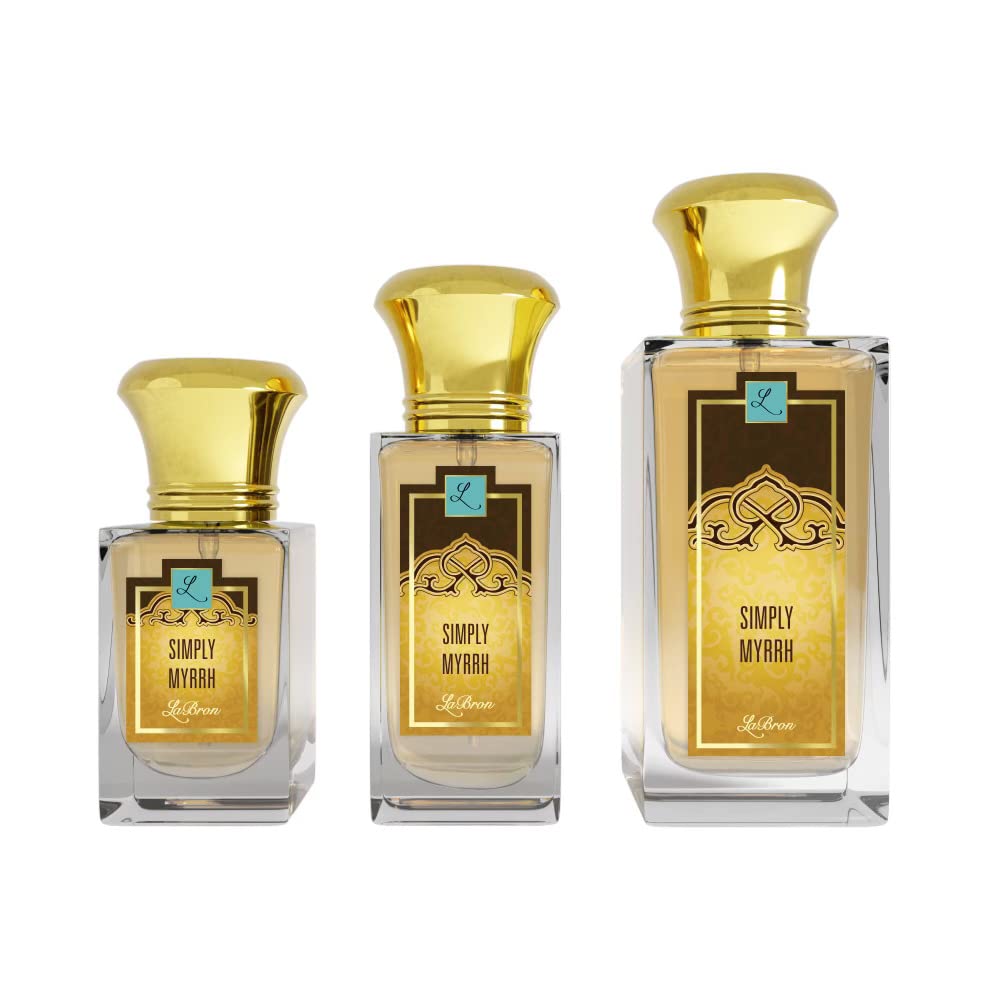 Simply Myrrh – Warm, Rich & Balsamic – Unisex, Natural Artisian Perfume Spray | Handcrafted Artisan Perfume by LaBron®