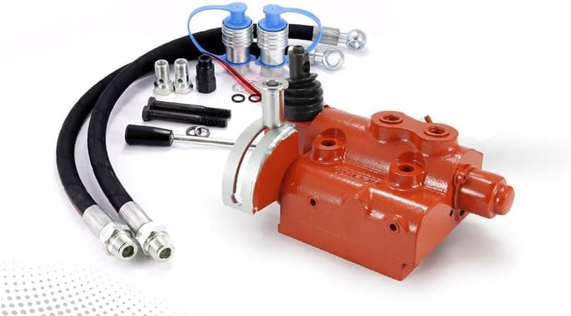 New Single Hydraulic Remote Valve Kit Compatible With Massey Ferguson Tractors 35 50 65 135 150 165 185 285 Etc