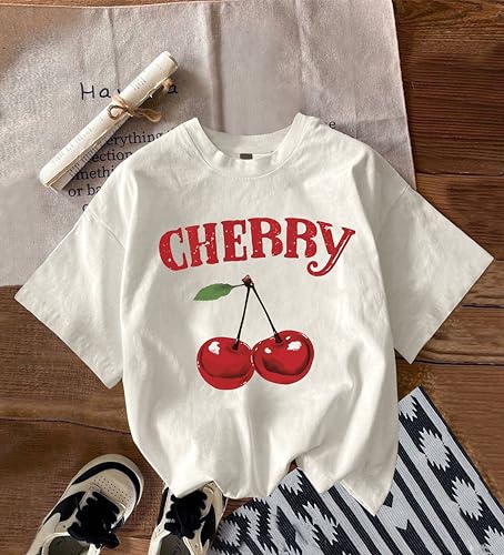 Image of Jawdrobe Cotton Blend Oversized Fit Half Sleeve Printed Round Neck T-Shirt for Women