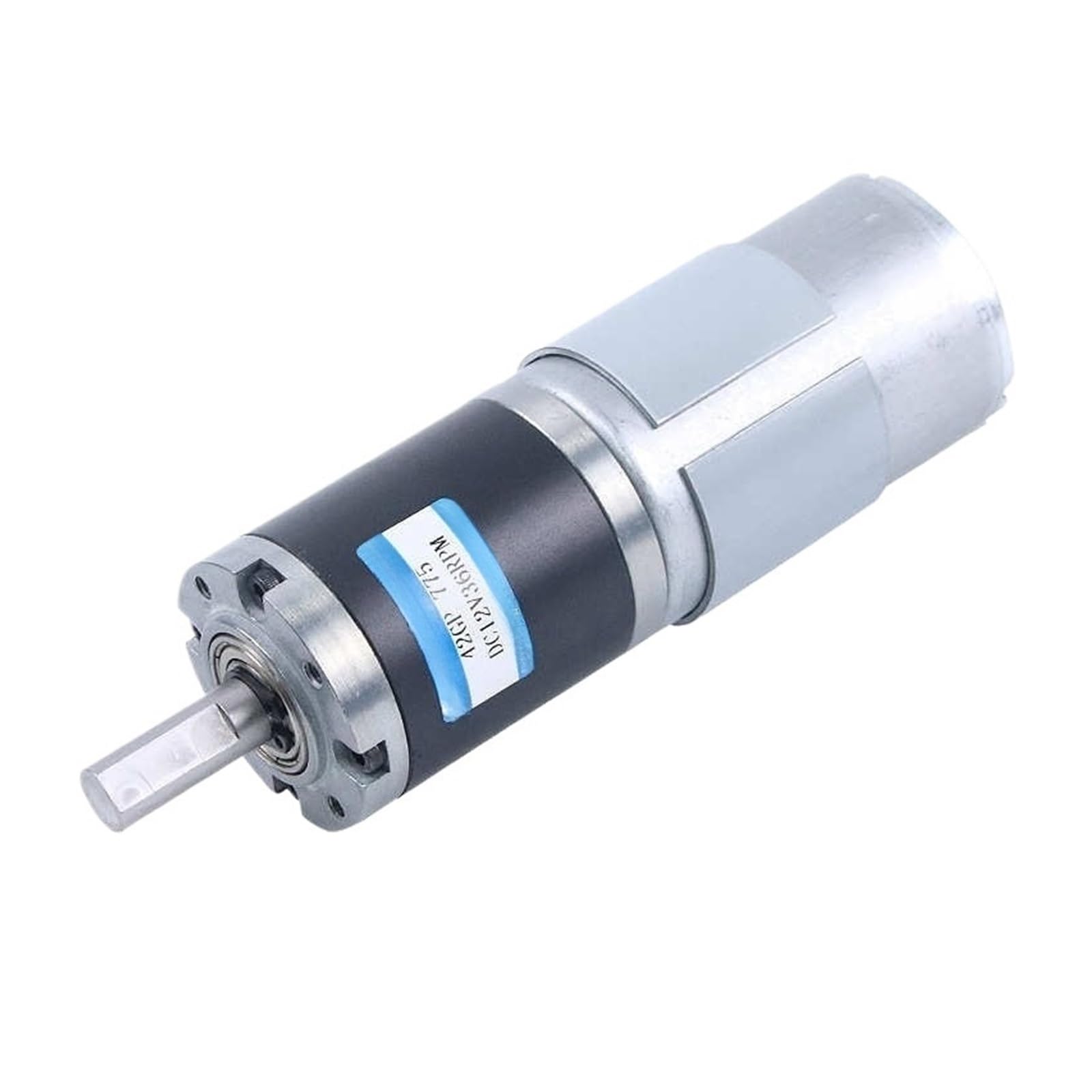 Miniatur-Gleichstromgetriebemotor 12 V Planetengetriebe 42GP-775 Kleinmotor mit niedriger Drehzahl Drehzahlregelung elektrisch(12V357 RPM)